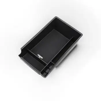RUIYA auto loketní opěrka úložný box pro Sonata DN8 10 centrální úložný box anti-slip gumové skládání úklid,auto interiérové doplňky