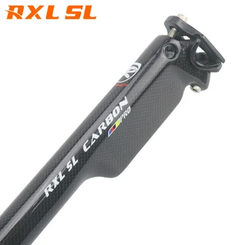 RXL Kolo SL Carbon Sedlovky 3K Lesklý/Matný Carbon MTB/Silniční Kolo sedlovka 350/400mm Carbon Sedlovky 27.2/30.8/31.6 mm