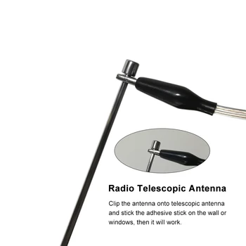 Rádio Anténa 108SE Přenosné Rádio Zlepšit Signál Rádiové Antény 3.2-Metr Délky Antény bytové Doplňky Vhodné Pro radio