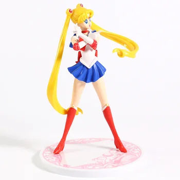 Sailor Moon Tsukino Usagi PVC Obrázek Collecitble Brinquedos Hračka Panenka