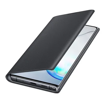 Samsung Originální LED Zobrazení Peněženka Kryt ochranné Pouzdro Pro Galaxy Note 10 Plus Note10 5G Poznámka: X Funkce Sleep Karty Pocket