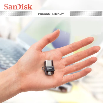 Sandisk USB Flash Disk 128 GB 64GB 32GB 16GB Dual OTG flash Disk Vysokou Rychlost Paměti U Disk Micro USB3.0 Karta SDDD3 Pro Telefon nebo PC