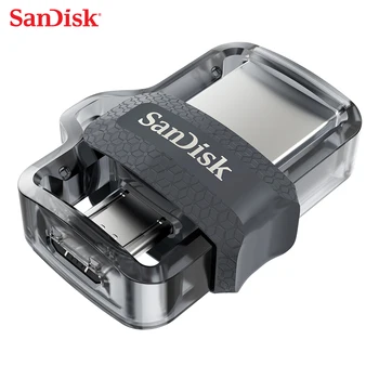 Sandisk USB Flash Disk 128 GB 64GB 32GB 16GB Dual OTG flash Disk Vysokou Rychlost Paměti U Disk Micro USB3.0 Karta SDDD3 Pro Telefon nebo PC