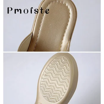 Sandály pro ženy Plus size 35-43 Open Toe Platforma sandály Ženy, Třpytky Zlaté Slide Klíny Boty Žena 2020 Nové příjezdy