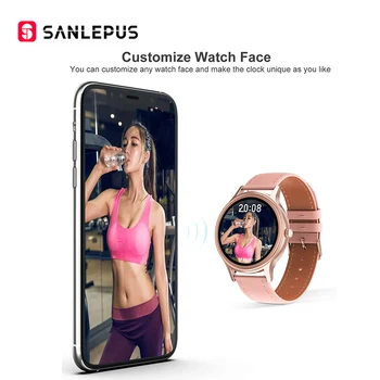SANLEPUS 2020 NOVÉ Chytré Hodinky Sport-Monitor Srdečního tepu, Voděodolný Fitness Náramek Muži Ženy Smartwatch Pro Android, Apple, Xiaomi