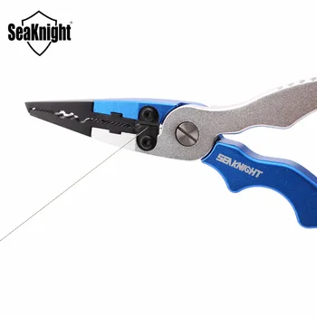Seaknight Rybářské Kleště SK005 108 g/3.8 oz Wolframové Oceli Čepel Pletená Line Cutter Kleště, Nůžky, Hliníkové Rybaření Nástroj