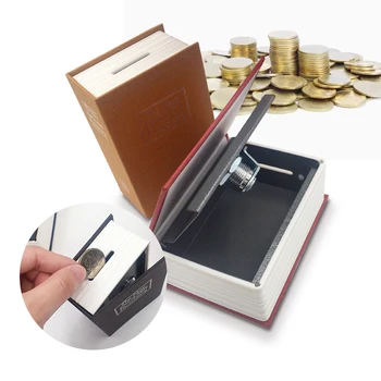 Secret Box Slovník Trezor Knihu, Peníze Skryté Bezpečnosti Safe Lock Peníze, Peníze, Mince Skladování Šperky Key Locker pro Dítě Dárek