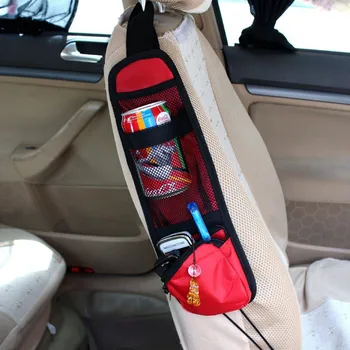 Sedadlo auta Skladování Taška Pro Skládání Úklid, Auto Seat Straně Telefonu Multi-Pocket Non-tkané Nepromokavé tkaniny, Tašky, Auta-styling