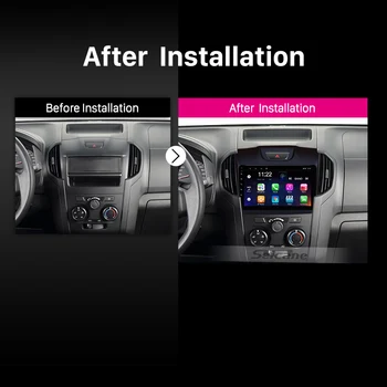 Seicane 9 palcový Auto Multimediální Přehrávač Pro Chevrolet Chevrolet S10-2017 ISUZU D-Max Android 10.0 autorádia GPS Navigační Systém