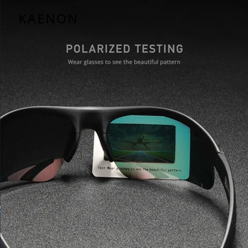 Semi-bez Obrouček Značky Kaenon X-Kore sluneční Brýle Polarizované TR90 rám pánské Zrcadlené čočka Rybaření Sluneční brýle UV400 Nové Dorazil 2021