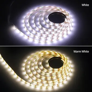 Senzor pohybu Světlo Lampa DC 5V USB LED TV Podsvícení LED Strip světlo Noční lampy Pro Kuchyňské linky 2M 3M 4M 5M