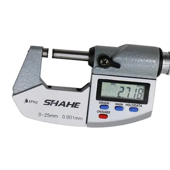 SHAHE 25-50 mm IP65 vodotěsný digitální mikrometr třmen měřidla 0,001 mm Elektronický digitální mikrometr měřidlo Nástrojů