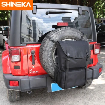 SHINEKA Skládání Úklid Pro Suzuki Jimny Auto, Náhradní Pneumatiky Skladování Taška Multifunkční Organizér Accessoroies Pro Suzuki Jimny 2019+