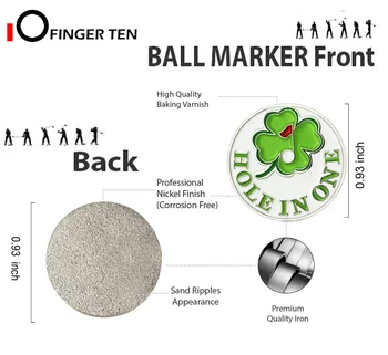 Silikonové Golf Hat Klip Ball Marker Držitel 1Hat Klip s 2 Ball Markerů Silné Magnetické Připojit k Pocket Okraj Pásu Dárkové