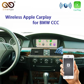 Sinairyu Bezdrátové Apple Carplay Pro BMW 1 3 5 6 Série X5 X6 2003-2008 CCC autodíly Pro BMW Android Mirror Dongle Adaptér Box