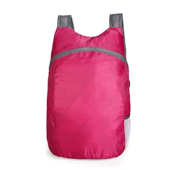 Skládací batoh lehká taška přes rameno, taška venkovní pěší turistika, kempování výlet 20L vodotěsné přenosné