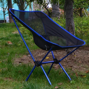 Skládací Camping Židle Skládací Piknik Židle Skládací Rybářské Křeslo Beach Lehký Venkovní Kompaktní Nízké Zadní Hliník