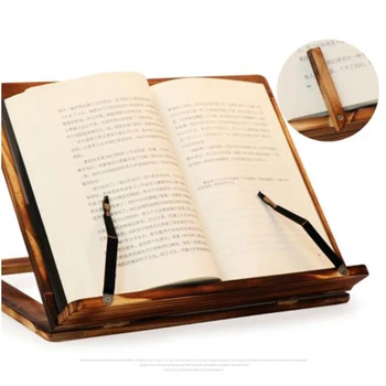 Skládací Recept Knihu Stát,Dřevěný Rám Čtení Knihovnička,Tablet Pc Stojan