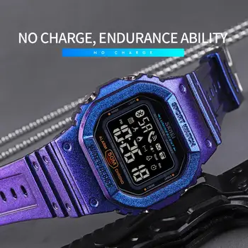 SKMEI Smartwatch Muži Bluetooth Elektronických Pánské Hodinky Krokoměr Kalorie Tracker Pro Huawei Iphone reloj inteligente Sport 1629
