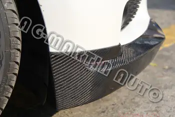 Skutečné Uhlíkové vlákno AG style přední nárazník ret front-end bradu zástěry přední nárazník rozdělovače pro BMW 1 series F20