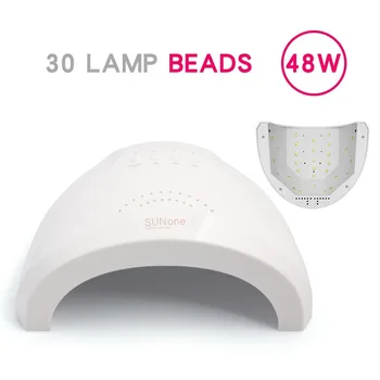 SLUNCE-1 UV LED Lampa Nail Dryer 48W Led Lampa Pro Manikúra Gel na Nehty Lampa Lampa Pro Sušení Gelu Laku, Auto Senzor Manikúra Nástroj
