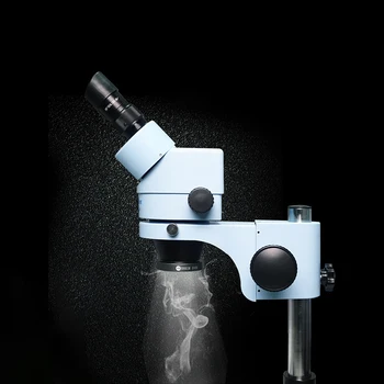 Sluníčko SS-033C LED Mikroskop Lampa Bílá Prsten Zdroj Světla Kryt UV Olej Kouř Důkaz Zrcadlo pro Telefon BGA Opravy USB Seda
