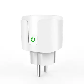 Smart Home WiFi Adaptér 16A, Dálkové Hlasové Ovládání Power Monitor Zásuvky Načasování Funkce Práce S Alexa Google Domov