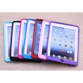 Soft Jelly Silikonové TPU Gumové Pouzdro Pro iPad Mini4 Mini5 Gel Pouzdro Kůže Shell Ochranný Zadní Kryt Pro iPad Mini 4 Mini 5