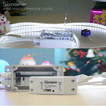 Sonoff IP66 Vodotěsné Pouzdro pro Sonoff Základní Bezdrátové Wi-fi Přepínač, Dálkové Ovládání Modul DIY Inteligentní Domácí Automatizace