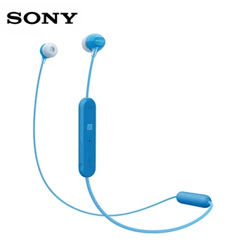 SONY WI-C300 Bezdrátová Stereo Sluchátka Bluetooth Sportovní Sluchátka hi-fi Herní Headset Handsfree s Mikrofonem pro iPhone/Samsung telefony