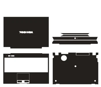 Speciální Kůže Uhlíkových vláken Vinyl Kůže Samolepky Kryt kryt Pro Toshiba Portege Z830 Z930 13.3