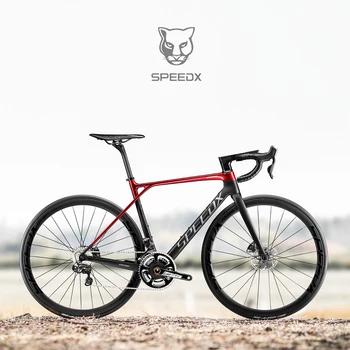 SpeedX Unicorn Uhlíku Silniční Kolo Rám, Kotoučové Brzdy Frameset 700C Vytrvalost Ultra Light 850 G