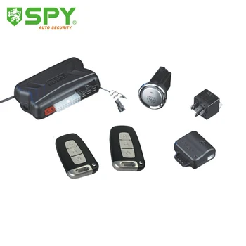 SPY One push tlačítko start start motoru pasivního vstupu bez klíče auto alarm systém