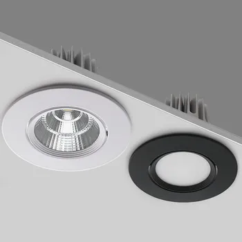 Stmívatelné LED Downlight 12W 7W 5W Kolo Zapuštěné Lampa 220V 110V Led Žárovka, Ložnice, Kuchyně, Vnitřní LED Bodové Svítidlo