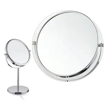 Stolní 3x Make-up Zrcátko oboustranné Kosmetické Zvětšení Zrcadla pro Koupelny nebo Ložnice