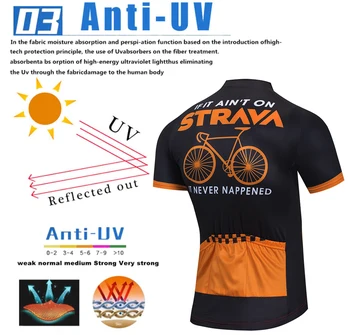 STRAVA Pro Cyklistické Oblečení Muži Cyklistické Set Bike Oblečení Prodyšný Anti-UV Cyklistické Oblečení Krátký Rukáv Cyklistický Dres Sada Pro Muže