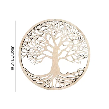 Strom Života Zeď Dekor Dřevěné Visí umělecká Díla, bytové Dekorace, stabilní strukturu hladké k použití, Jemné Tvar Praxe Projev