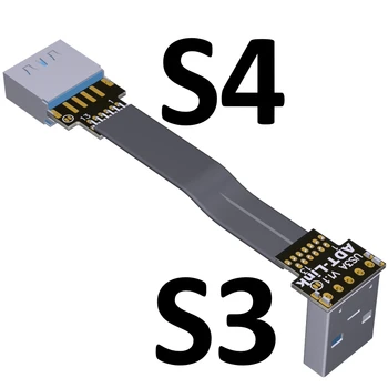 Stuha Plochý Kabel USB 3.0 Super Speed USB Prodlužovací Kabel Samec Samice 0,5 m 1m 1,5 m 2m 3m USB Data Sync Extender Cabo