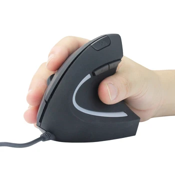SUNGI USB kabelem Počítač Myš Herní Optické Myši 6D Ergonomická Vertikální Myš 4800DPI pro Herní Office Používat