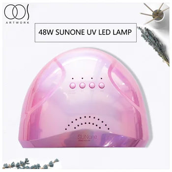 SUNone 48W LED UV Nail Dryer Lampa Pro Manikúra Nehty Sušička Na Gelové Nehty Vytvrzovací Lampa Nehty Art Salon Manikúra Nástroje