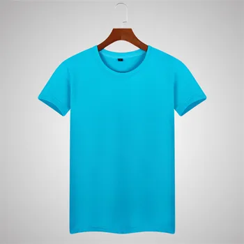 T-Shirt Bavlněné SleeveMen Krátký Rukáv Letní Print Tělo Trend Pánské Polovina Rukáv Košile Tričko Dlouhý