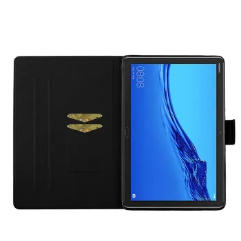 Tablet Pouzdro Pro Huawei MediaPad M5 lite 10 Případě BAH2-W19/L09/W09 Módní lakovaný Kryt pro Huawei Media Pad M5 lite 10.1 Případě
