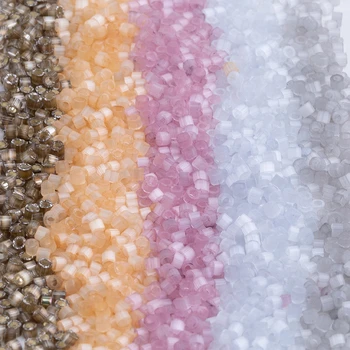 TAIDIAN Miyuki Delica Beads 11/0 barva Američtí Korálkové Náušnice 1.6x1.3MM 5grams o 1000Pieces