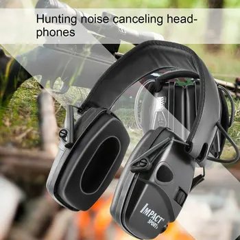 Taktické Elektronické Snímání Ch Venkovní Lov protihluková Sluchátka Dopad Zvuk, Zesílení, ochranu Sluchu Headset