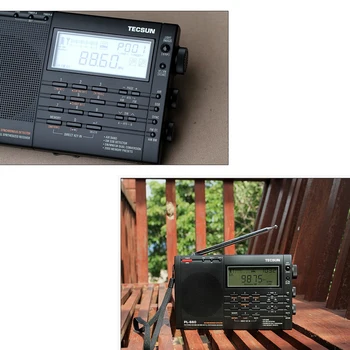 Tecsun PL-660 Rádio Digitální PLL AM, FM, SW, LW SSB Air Band Rádio Přijímač Tecsun Rádio