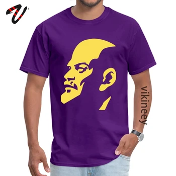 Tees Lenin Komunistická T Košile Letní Slim Fit Ležérní Overlord Rukáv Řecko Tkaniny O-Neck Muži Ležérní Trička Velkoobchodní