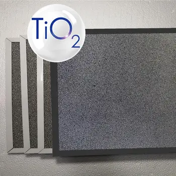 TiO2 oxid Titaničitý/Fotokatalytická Čistička Vzduchu Filtr Speciální Velikost (150MM400MM) X (150MM400MM) X 10 mm V POŽADOVANÉ VELIKOSTI