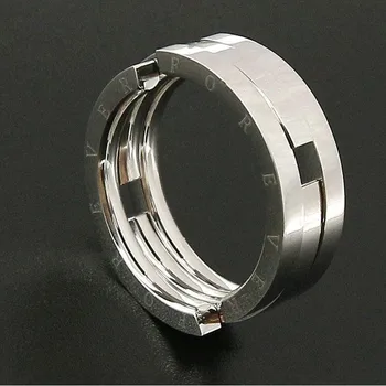 Titanium ocel deformovatelné prsten pro Ženy, Muže, Dárek