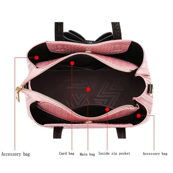 Tkané tašky dámské kabelky 2020 letní nové měkké PU kůže velká kapacita luk kabelky luxusní značkové dámy rameno messenger bag
