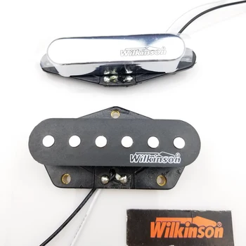 TL Wilkinson Tele Snímače Tele Eleciric Kytarové Snímače Chrome Silver WOVT